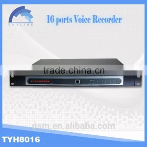 16 Lines Usb Telephone Recording /usb Call Recorder,500G Storage Space thumbnail-1