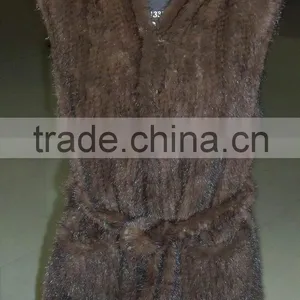 MINK CROCHET VEST thumbnail-1