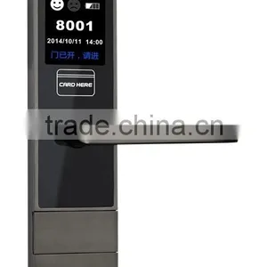 LCD Screen Door Lock Electronic Door Lock New Product Fashion Design Hotel Door Lock thumbnail-2