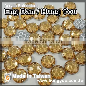 Lead Free Round Shape 10mm Sew On Rhinestone thumbnail-3
