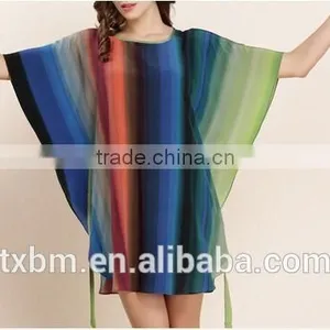 Loose Comfortable Short Sleeve Silk Pajama thumbnail-6