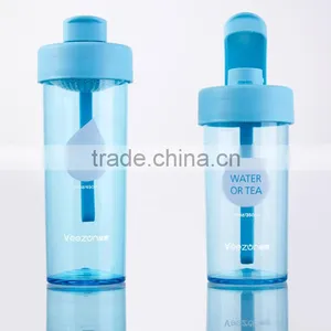 Bpa Free Water Bottle /plastic Sports Bottle With Straw/travel Mug thumbnail-1