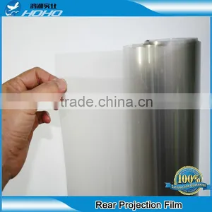 Transparent Rear Projection Film/Clear Film/Transparent Screen/3D Holographic Rear Projection Screen Film for Window Store thumbnail-1