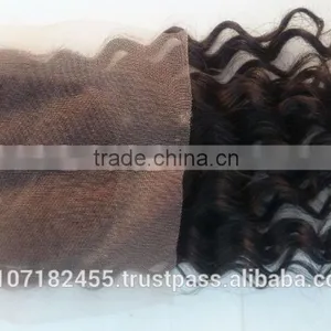 Human Hair Curly Lace Closure thumbnail-1