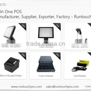 Runtouch RT 6900 High Quality Pos Computers With 80mm Receipt Printer thumbnail-6