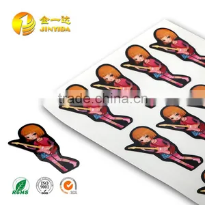 Hot Sale Fancy Full Color Label Printing Cartoon Sticker thumbnail-3