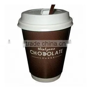 Double Wall Takeaway Coffee Cup With Lid thumbnail-1