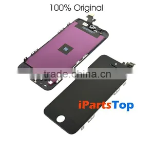 IPartsTop Wholesale 100% Original LCD Screen With Digitizer Assembly For IPhone 5 thumbnail-4