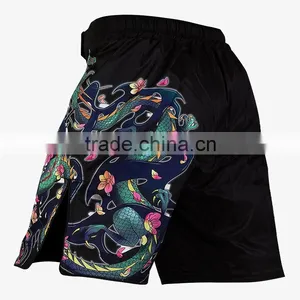 Lycra Dri Fit Kickboxing Crossfit Shorts, 2014 Popular no Friction Crossfit Shorts thumbnail-1