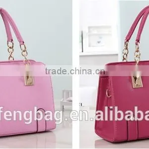 2015 New Fashionable Single Shoulder Cross Strap and Tote PU Woman Bag thumbnail-3