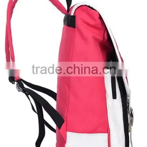 2015 New Fashion Blue Canvas Backpacks Wholesale thumbnail-3