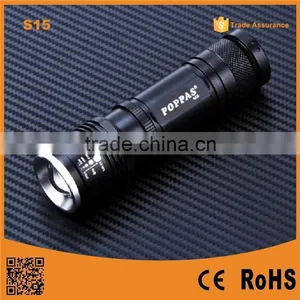 Trade Assurance Aluminum Waterproof 10w Rechargeable Police Flashlight thumbnail-1