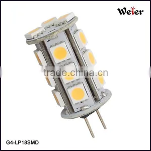 Car Light 360degree 18smd 5050 CRI>80 Led 24v g4 3w Led Light thumbnail-1