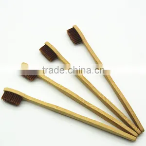Manufacturers Wholesale 2016 New Bamboo Toothbrush E12 Manual Toothbrush Bamboo Charcoal Toothbrush thumbnail-2