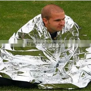 PET Aluminium Coating Emergency Shelter Tent Survival Rescue Tent thumbnail-5