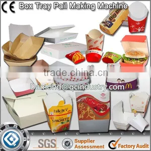 Best Used Quality Paper Disposable Plastic Lunch Box Machine thumbnail-2