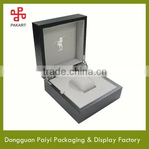 Black Wooden Watch Box thumbnail-1