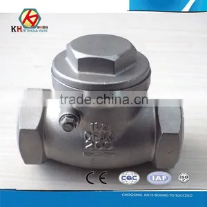 Stainless Steel Check Valve Pipe Fittings Manufactueeeered by KH Fititngs Corp. thumbnail-1