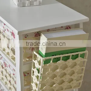 Modern Solid Wood Bedside Caninet Bedside Table thumbnail-5