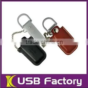New Style Leather Usb Flash Disk thumbnail-1