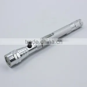 Car 3led Telescopic Flashlight With Magnet thumbnail-3