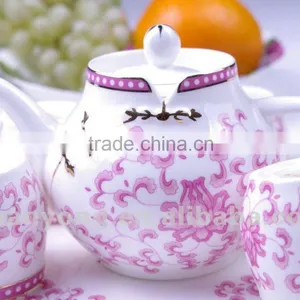 CHINESE DRESS Ceramic Tea Set thumbnail-1