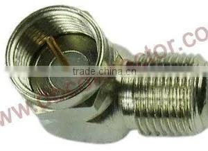 F Female to f Male 90 Degree F Adapter thumbnail-1