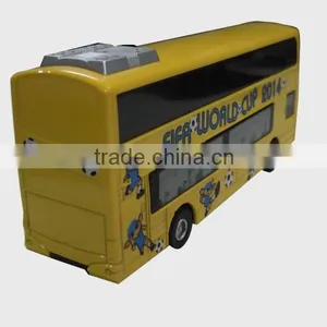 1:72 Diecast Double-decker Bus Model thumbnail-1