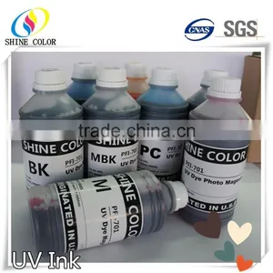Bulk Buy 8 Color PFI701 PFI 701 Bulk Bottle UV Ink for Canon IPF8000s 9000s thumbnail-1