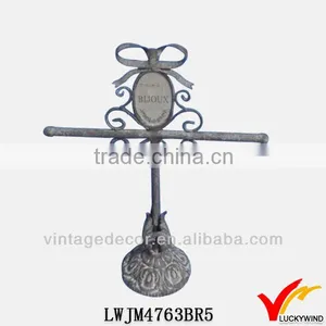 Rustic Ornament Jewelry Arrange Metal Hook Display Stands thumbnail-1