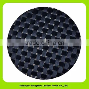 Hot-selling Eco-Friendly Gloss Black Faux Leather Cup Coasters 16028 thumbnail-2