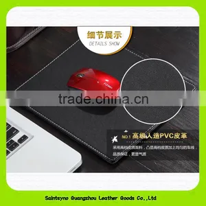 15009 2016 Hot Leather Promotion Mouse Pad Wrist Support Mouse Pad thumbnail-3