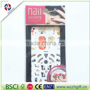 New Arrived Wholesale Elegant Fancy Customized Craft Ecofriendly Quality Decoration Nail Art Wraps thumbnail-2