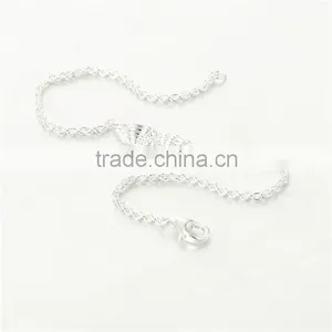 19CM China Manufacturer Ally Express Wholesale Silver Bracelet Jewelry thumbnail-6