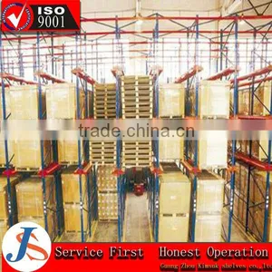 Warehouse Industrial Narrow Aisle Racking Steel Pipe Heavy Duty Raking System thumbnail-1