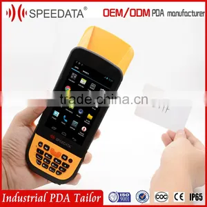 4G LTE Android 5.1 RFID Card Reader With Long Range 2M Lf Hf UHF RFID Card Reader With 125Khz 13.56Mhz 900Mhz Modules thumbnail-6