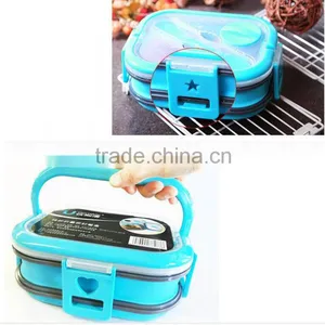 NEW 2016 2 Layer Rectangle Lunch Box Container Eco-friendly Kid Lunchbox thumbnail-4
