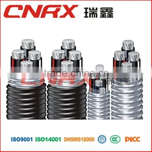 Made in China Ruixin Group Low Smoke Zerohalogen 4 Core Aluminium Electric Cables thumbnail-1