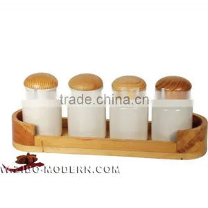 4pc Spice Jar Set thumbnail-1