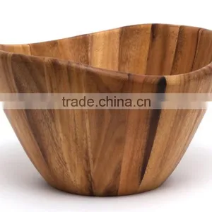 Acacia Wood Bowl /wooden Bowl Bulk Manufacturer Natural Finishing thumbnail-5