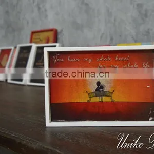 Wooden Vintage Style Sign - Wall Decoration WQ-026 thumbnail-1