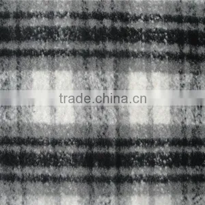 Large Wool/woven/fashionable Fabric for Lady Coat Fall & Winter/plaid Wool Fiber thumbnail-2