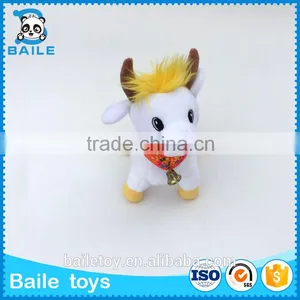 2016 Promotional Custom Stuffed Plush Small Beautiful Plush Goat Toys thumbnail-3