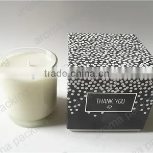 Scented Candle in Glass Candle Jar With Luxury Box Packing thumbnail-4
