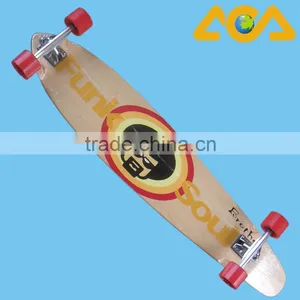 Long Board Type and Birch Maple Wooden Longboard thumbnail-1
