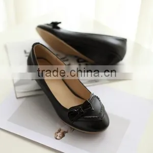 2016 Factory Wholesale Hot Selling Ladies Beautiful Flat Shoes CP6466 thumbnail-1