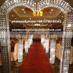 Stage Decoration/ Wedding Stage Backdrop Decoration/ Wedding Decoration thumbnail-1