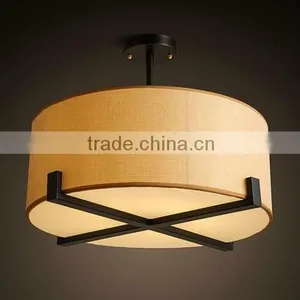 Fabricl Ceiling Lamp With Acrylic for Hotel Room thumbnail-1