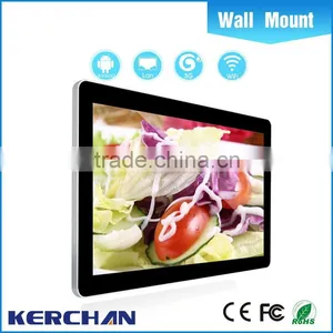Wall Mounts 32" Floor Standing Touch Screen Display/ Indoor Lcd Advertising Player/usb Digital Advertising Kiosk 32" thumbnail-2