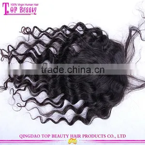 Top Beauty Hot Sale Loose Curl Human Hair Lace Closure thumbnail-1
